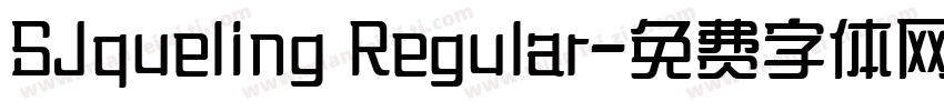 SJqueling Regular字体转换